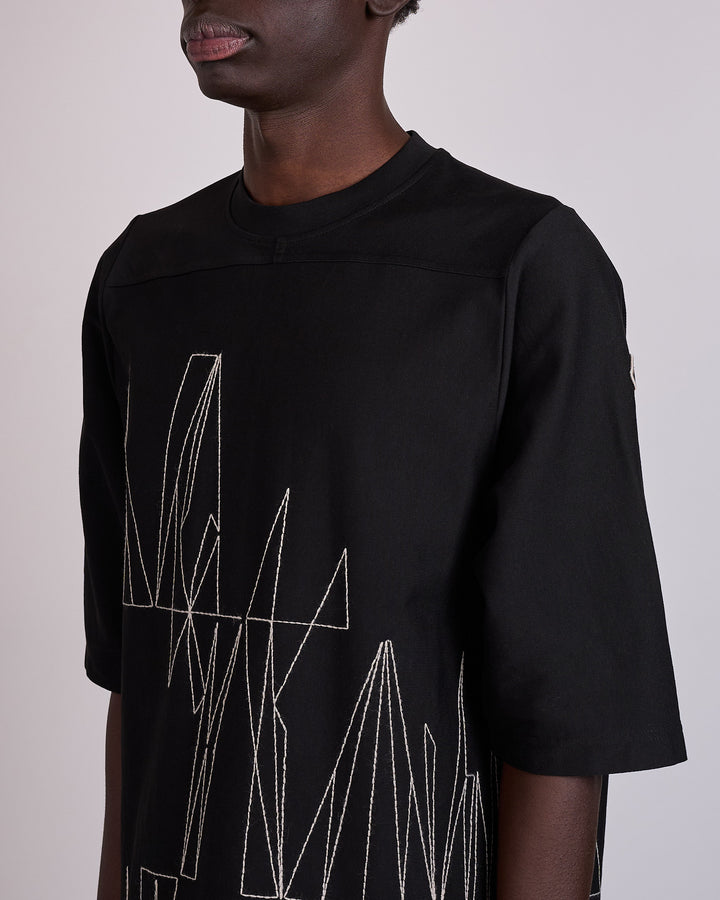 Rick Owens x Moncler Geocamo Jumbo T-Shirt Black