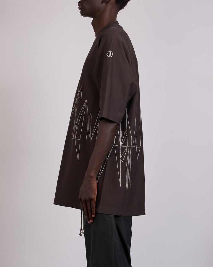 Rick Owens x Moncler Geocamo Jumbo T-Shirt Dark Dust