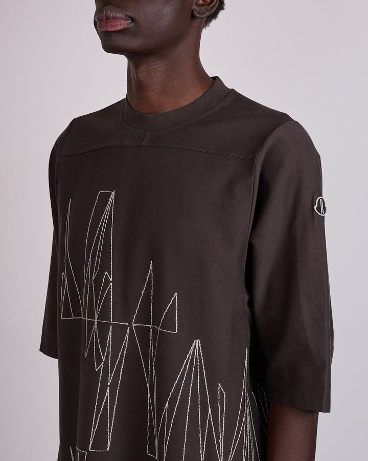 Rick Owens x Moncler Geocamo Jumbo T-Shirt Dark Dust