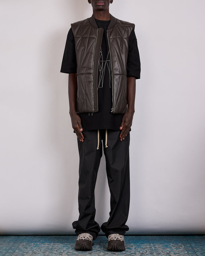 Rick Owens x Moncler Geocamo Lamb Leather Vest Dark Dust