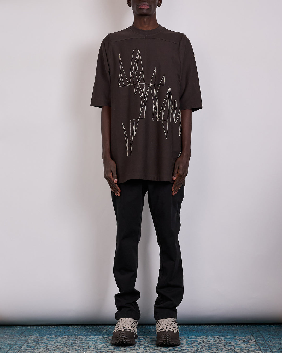 Rick Owens x Moncler Jogger Heavy Jersey Pant Black