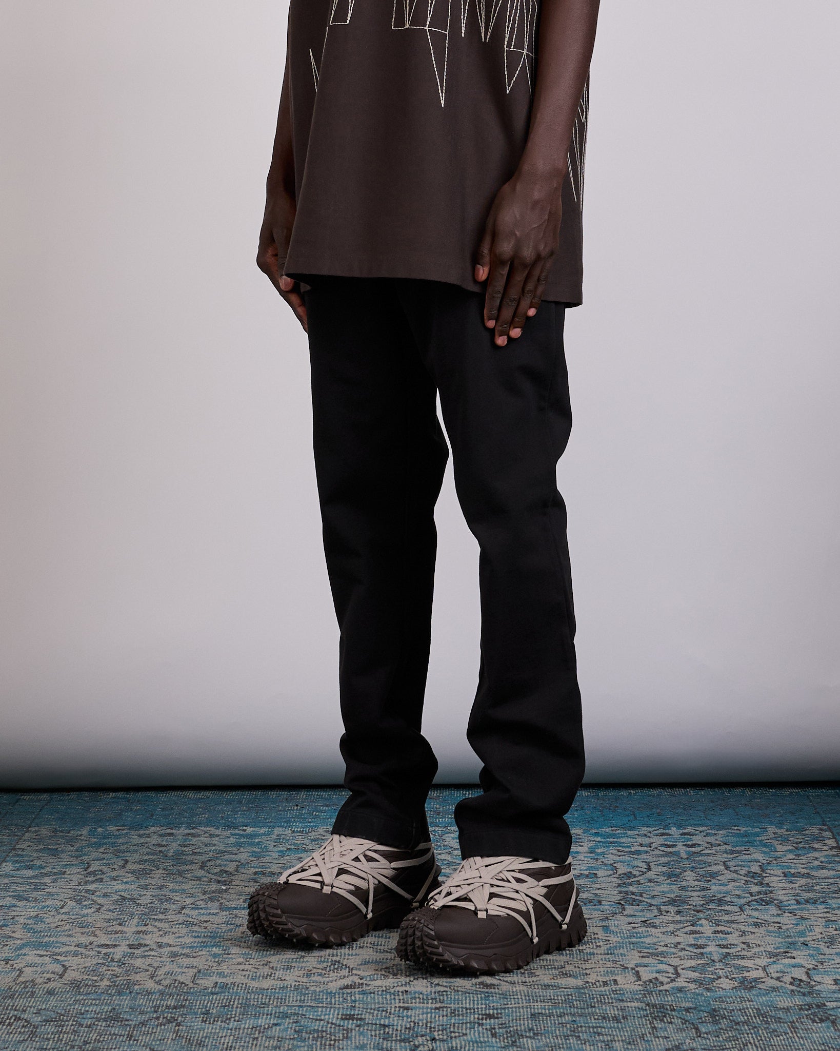 Rick Owens x Moncler Jogger Heavy Jersey Pant Black – LESS 17