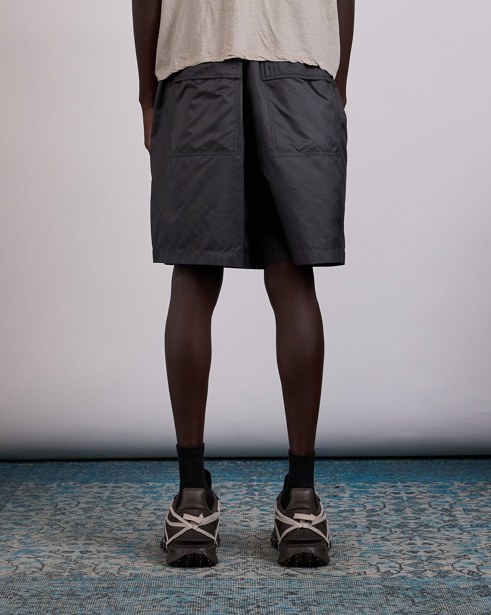 Rick Owens x Moncler Kiltshorts Short Black – LESS 17