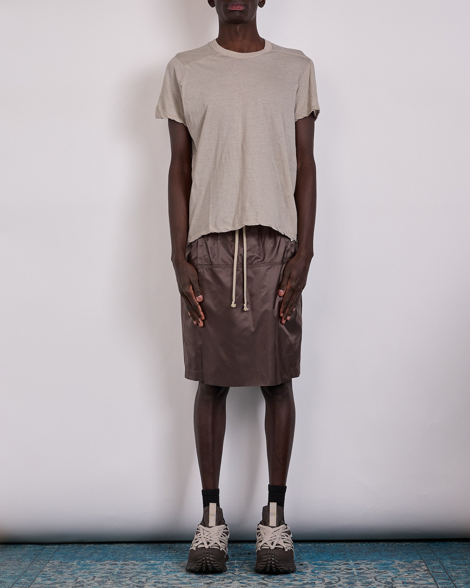 Rick Owens x Moncler Kiltshorts Short Dark Dust – LESS 17