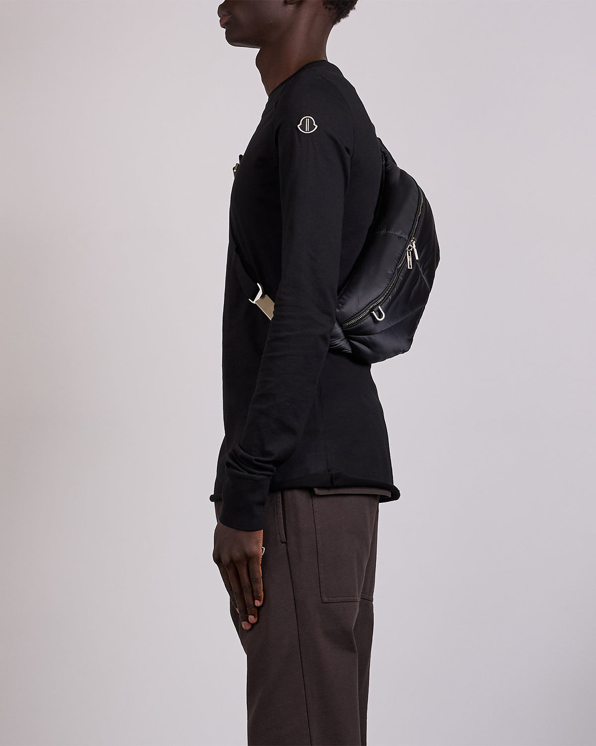 Rick Owens x Moncler Lightweight Duvet Bumbag Black – LESS 17