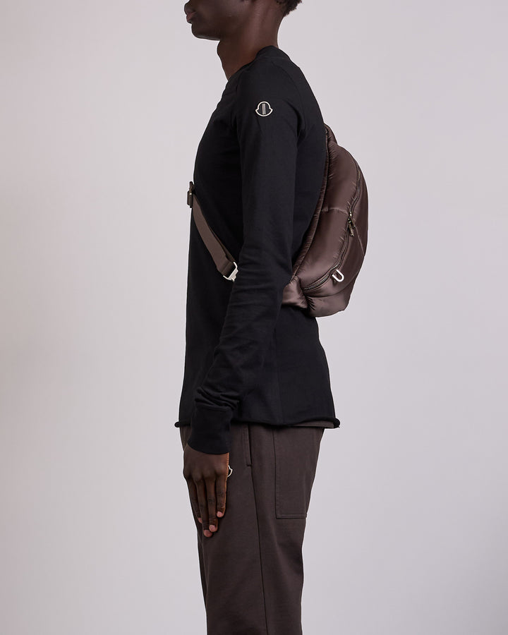Rick Owens x Moncler Lightweight Duvet Bumbag Dark Dust