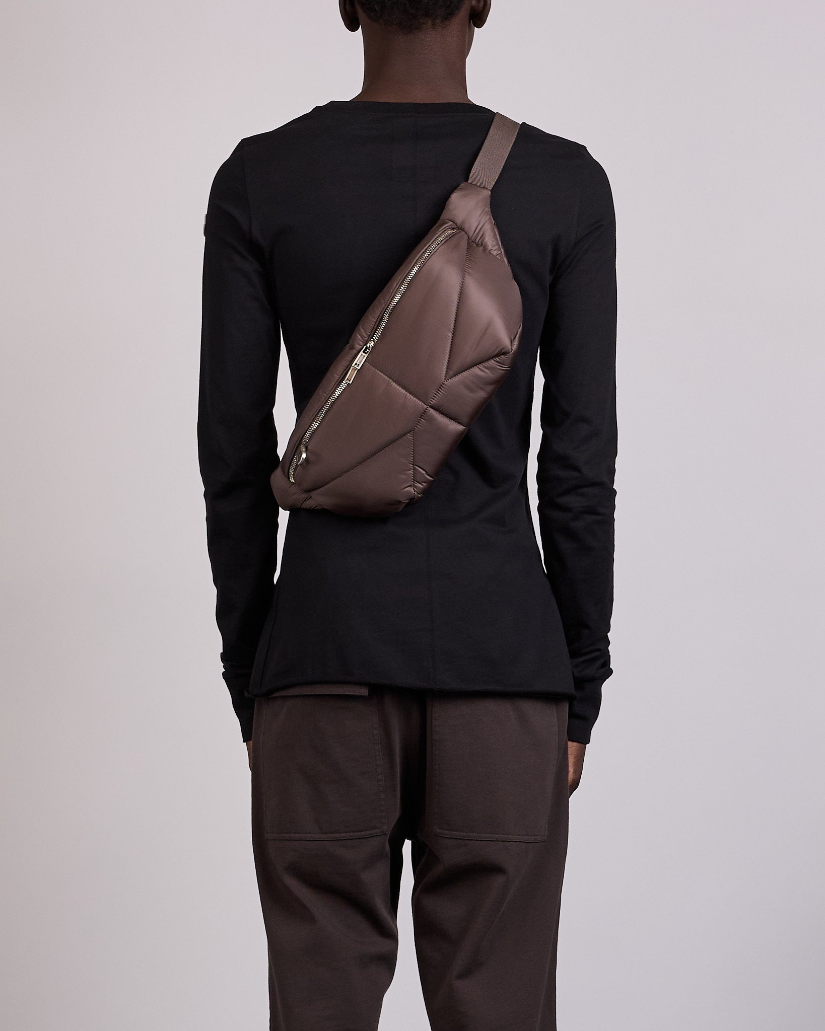Rick Owens x Moncler Lightweight Duvet Bumbag Dark Dust – LESS 17