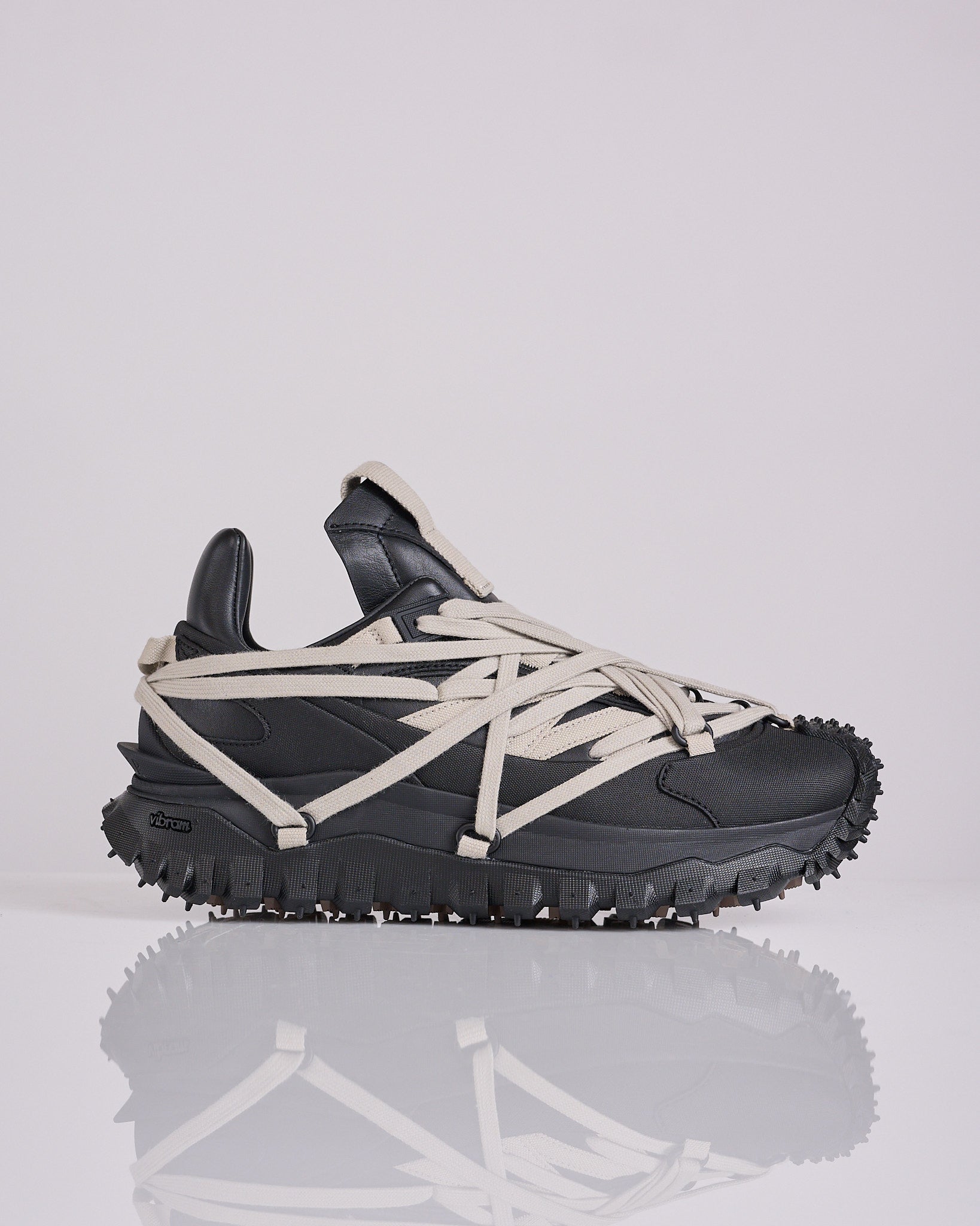 Rick Owens x Moncler Megalace Trailgrip Sneaker Black – LESS 17