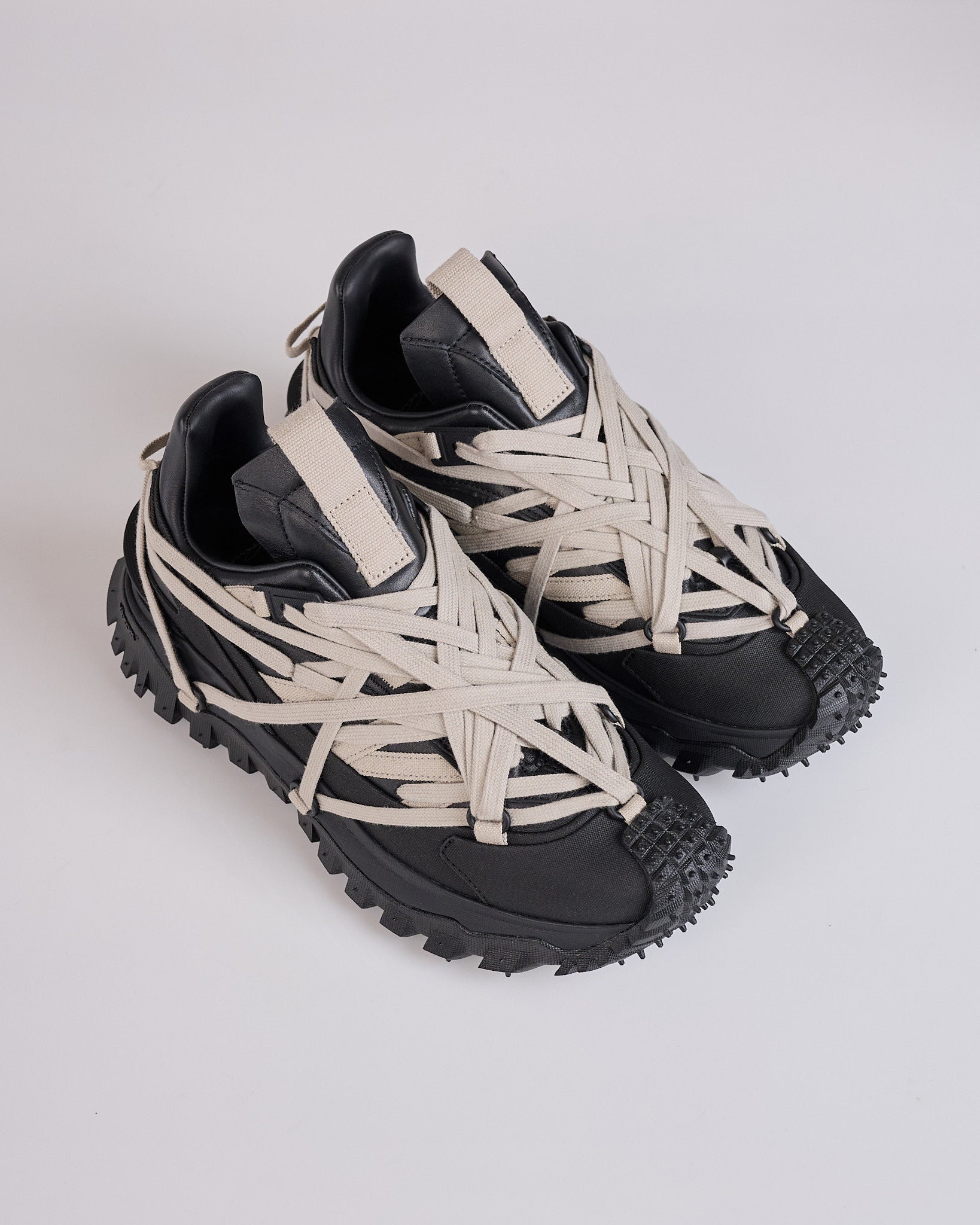 Rick Owens x Moncler Megalace Trailgrip Sneaker Black – LESS 17