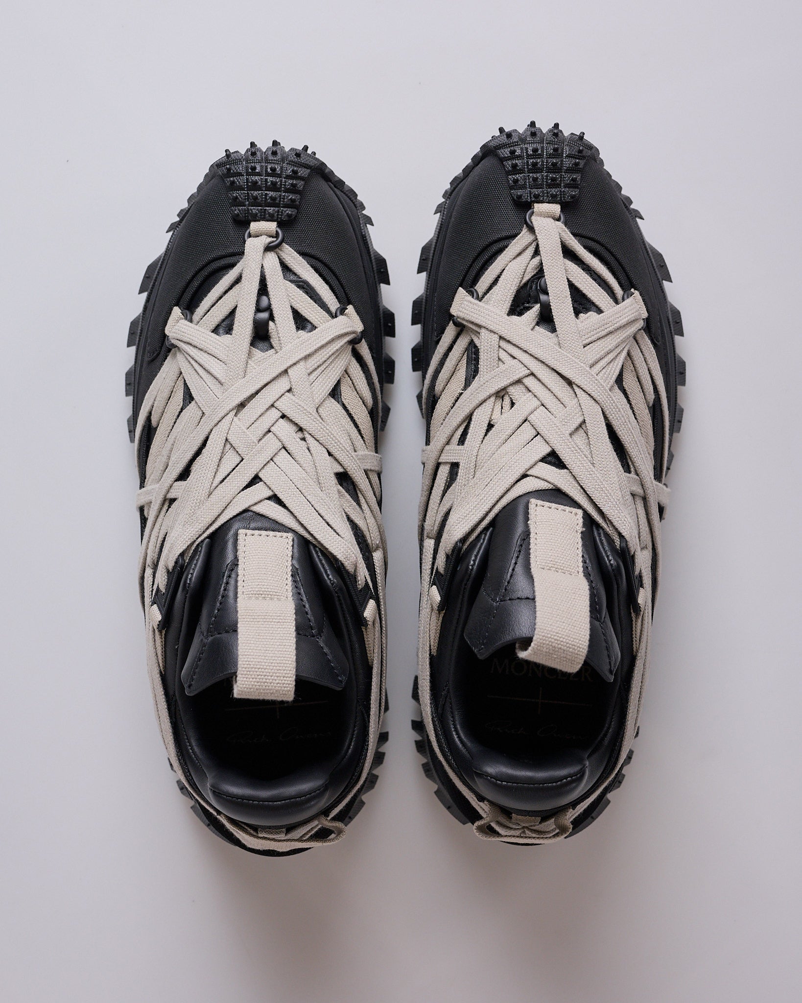 Rick Owens x Moncler Megalace Trailgrip Sneaker Black – LESS 17