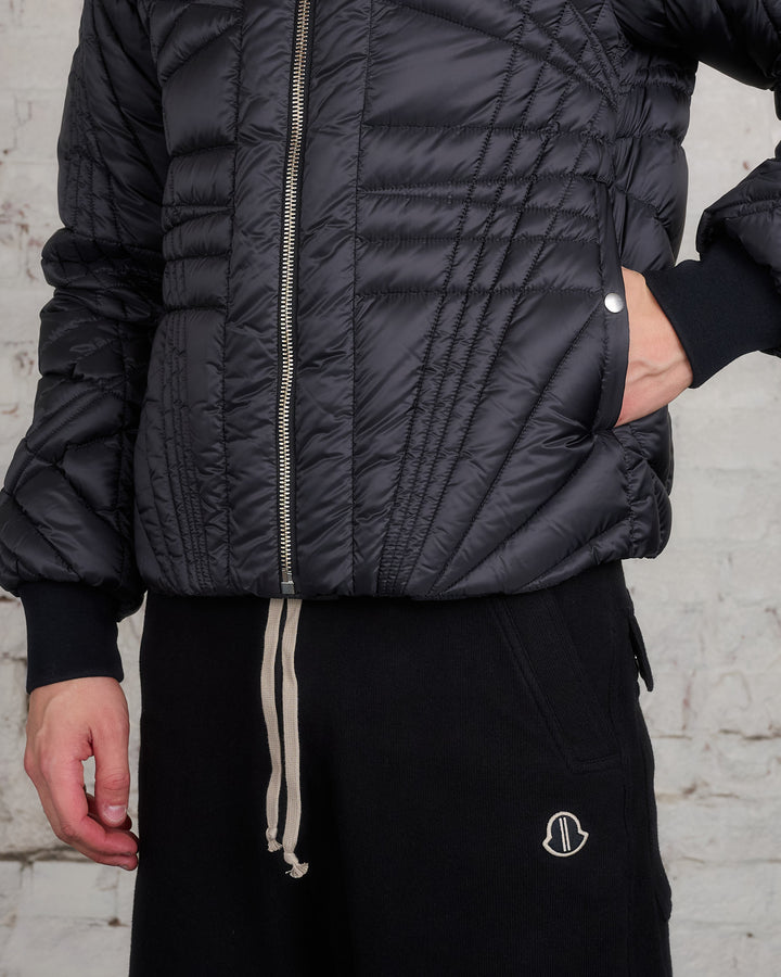 Rick Owens Moncler Megapenta Flight Jacket Black