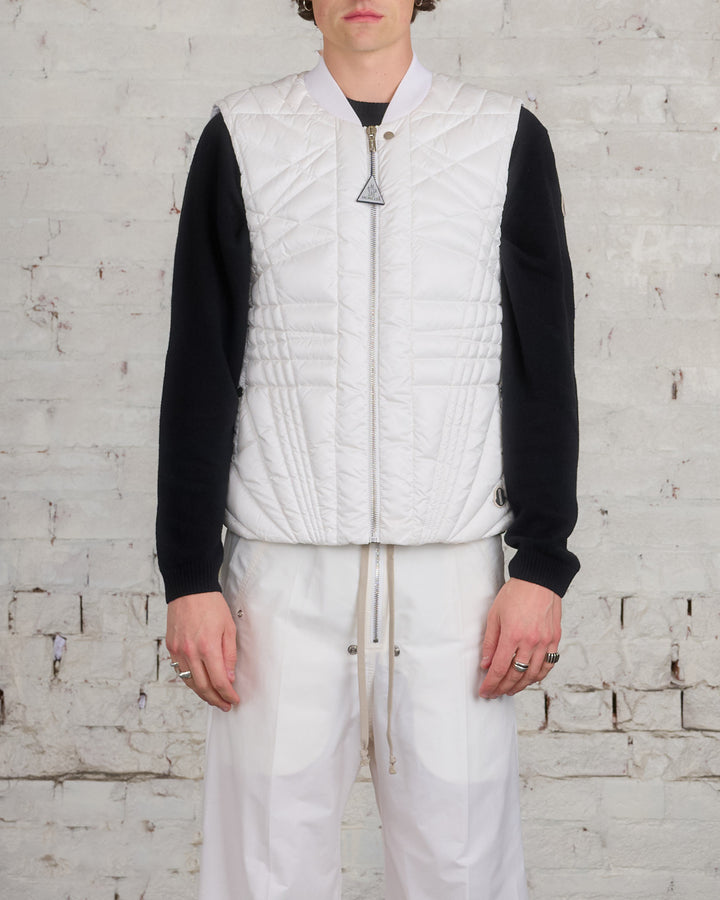 Rick Owens Moncler Megapenta Vest Jacket Milk