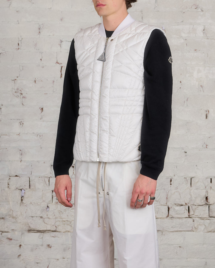 Rick Owens Moncler Megapenta Vest Jacket Milk