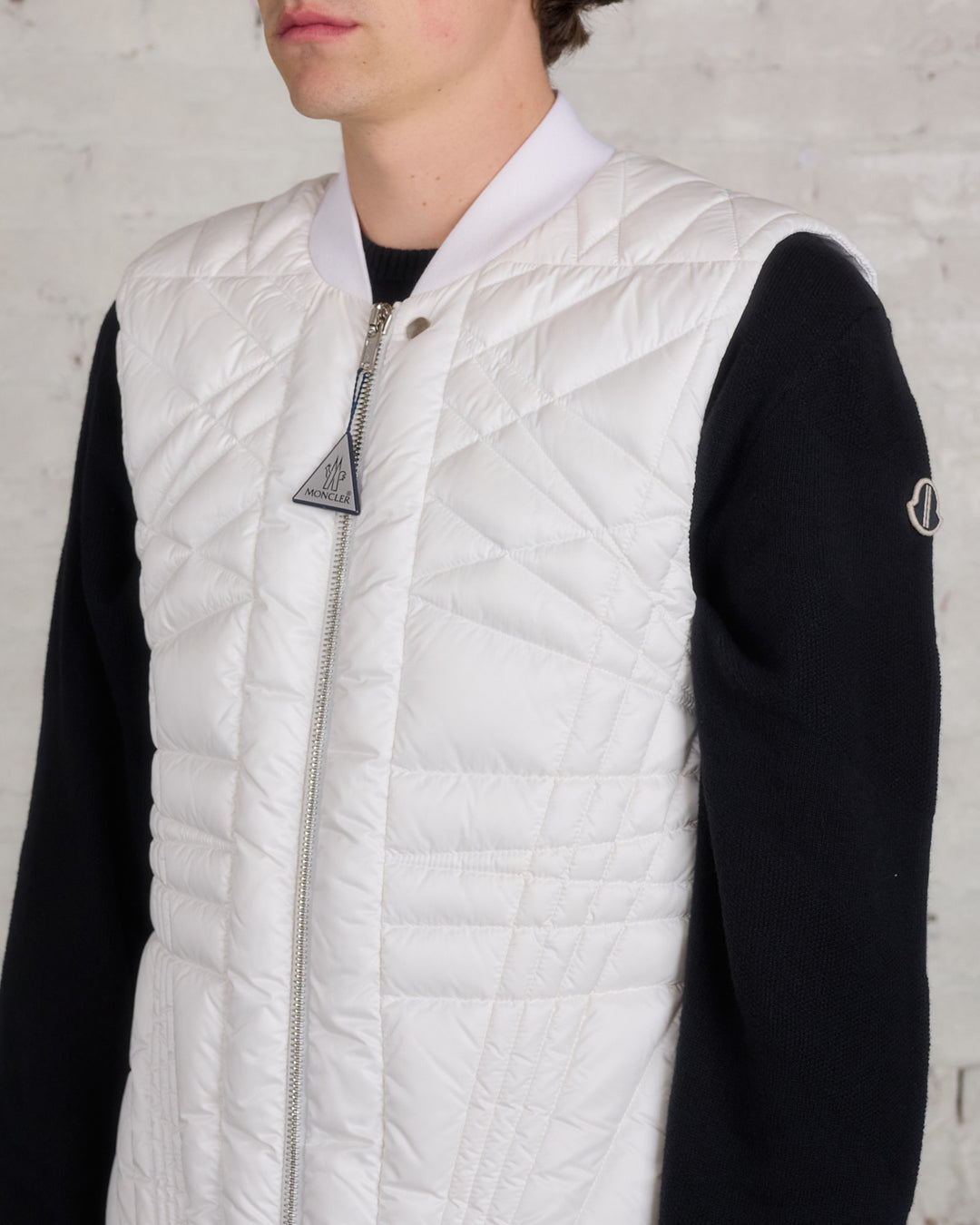 Rick Owens Moncler Megapenta Vest Jacket Milk