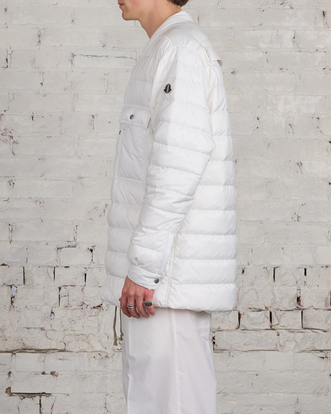 Rick Owens Moncler Outershirt Milk