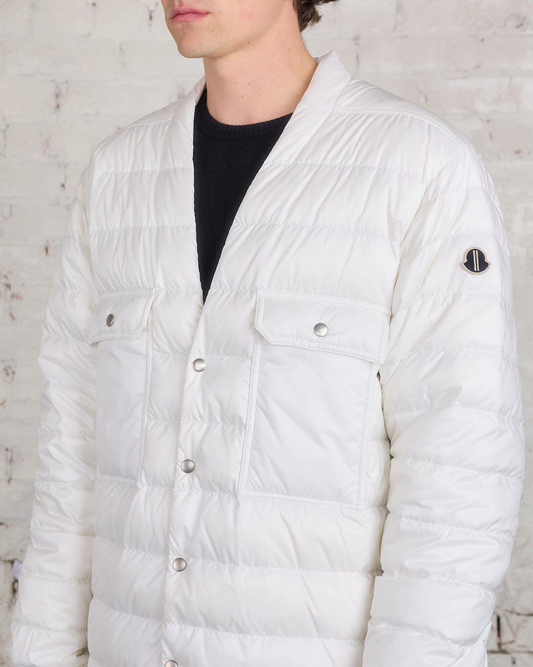 Rick Owens Moncler Outershirt Milk