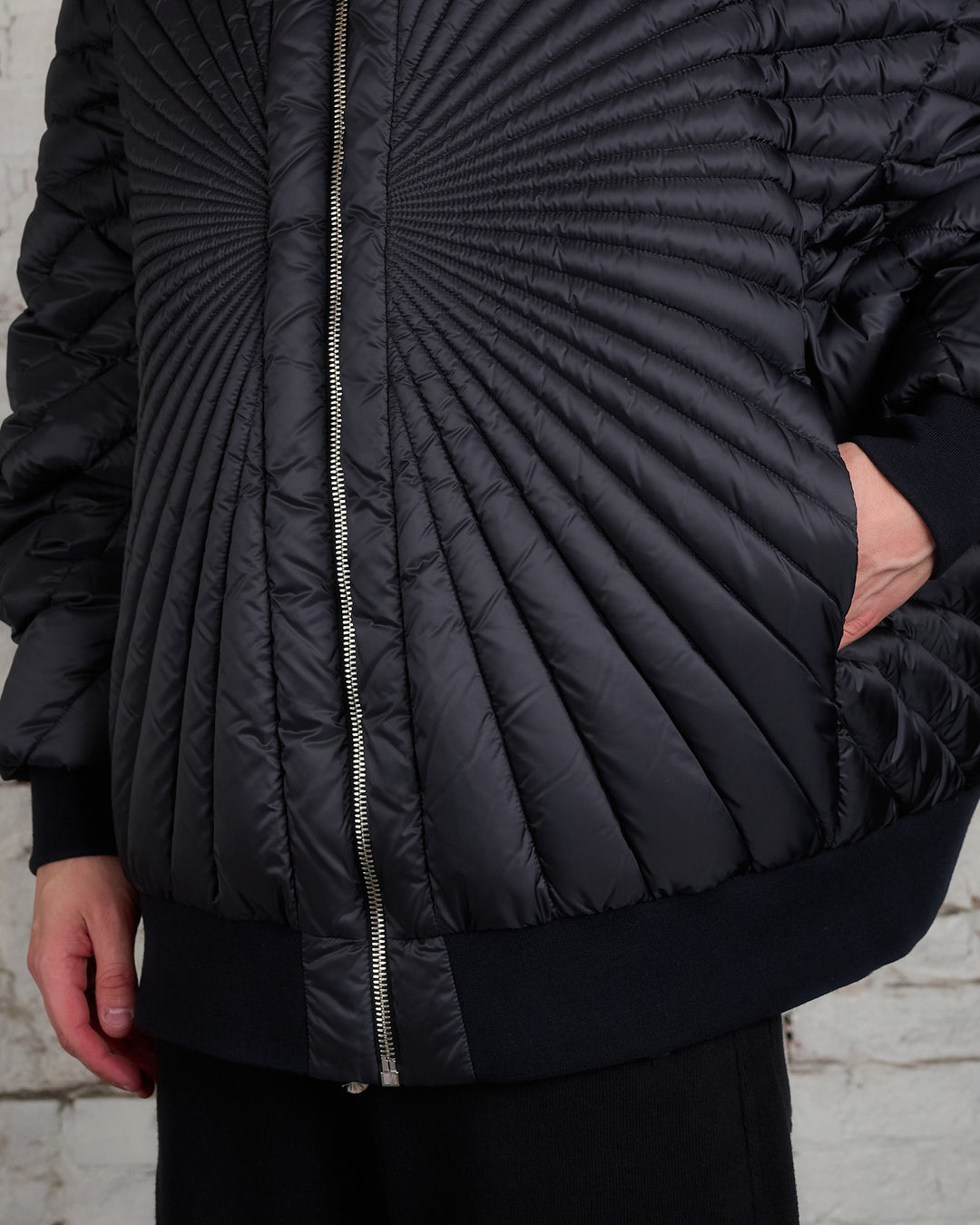 Rick Owens Moncler Radiance Peter Jacket Black