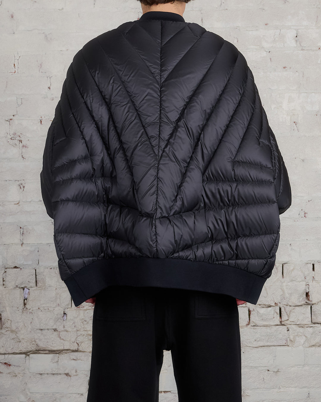 Rick Owens Moncler Radiance Peter Jacket Black