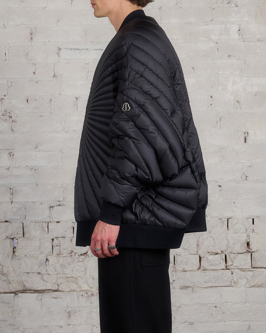 Rick Owens Moncler Radiance Peter Jacket Black