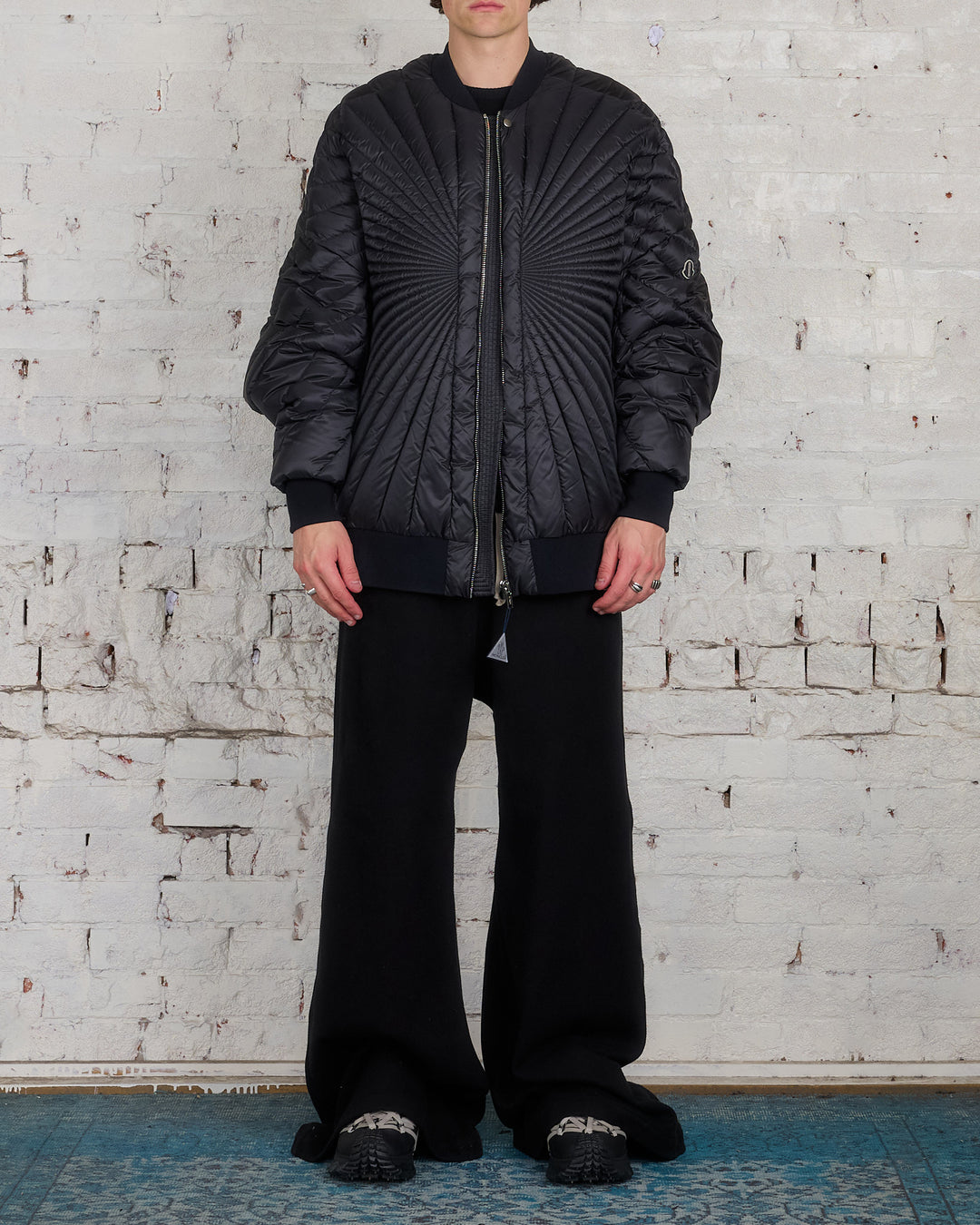 Rick Owens Moncler Radiance Peter Jacket Black