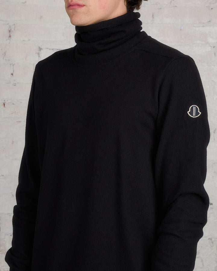 Rick Owens Moncler Surf Turtleneck Black