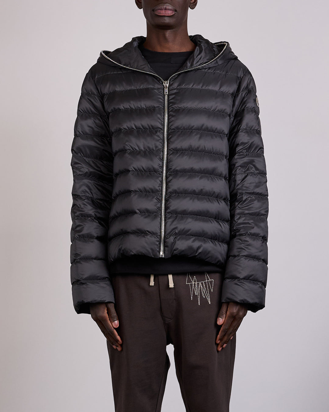 Rick Owens x Moncler Ziplock Jacket Lightweight Duvet Black