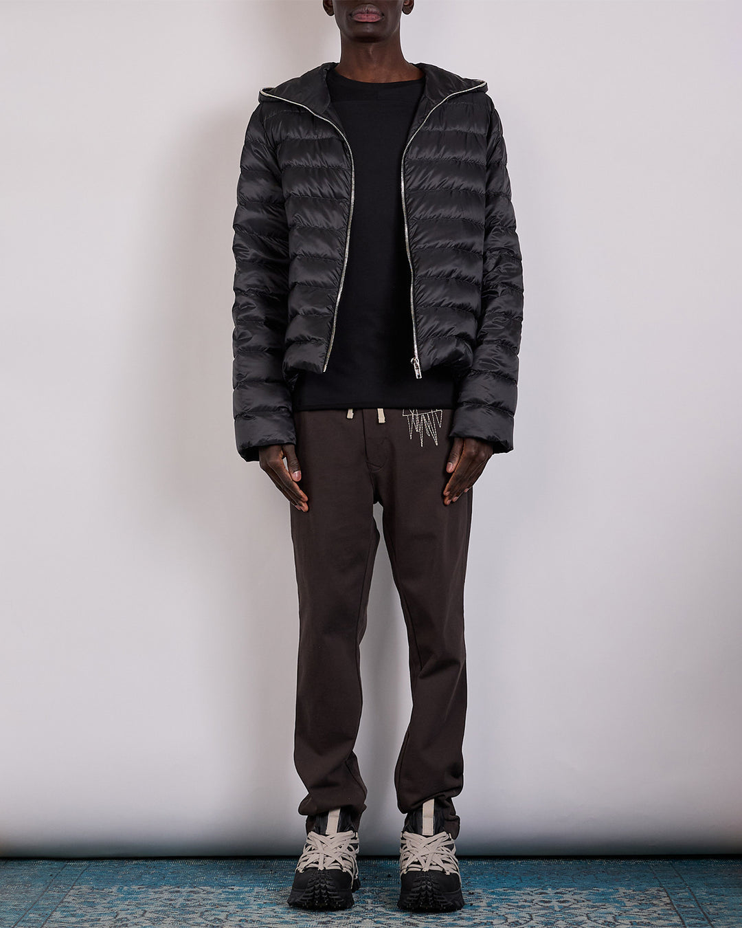 Rick Owens x Moncler Ziplock Jacket Lightweight Duvet Black