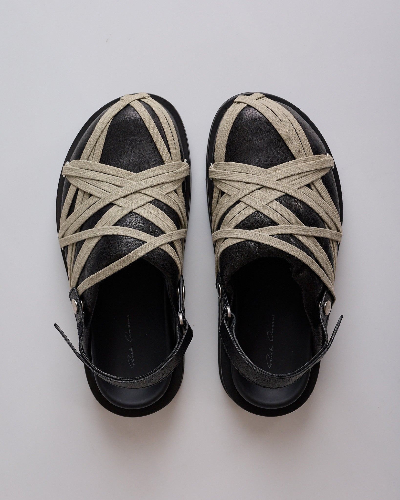 Rick Owens Padded Megalace Mule Black Pearl – LESS 17