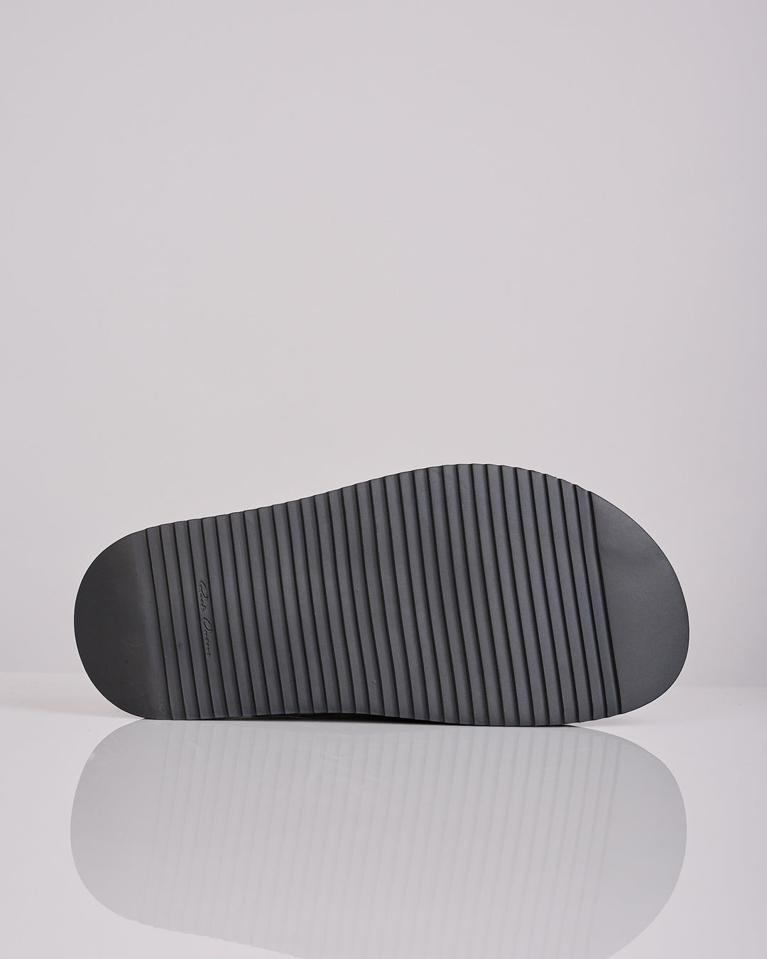 Rick Owens Padded Megalace Mule Black Pearl