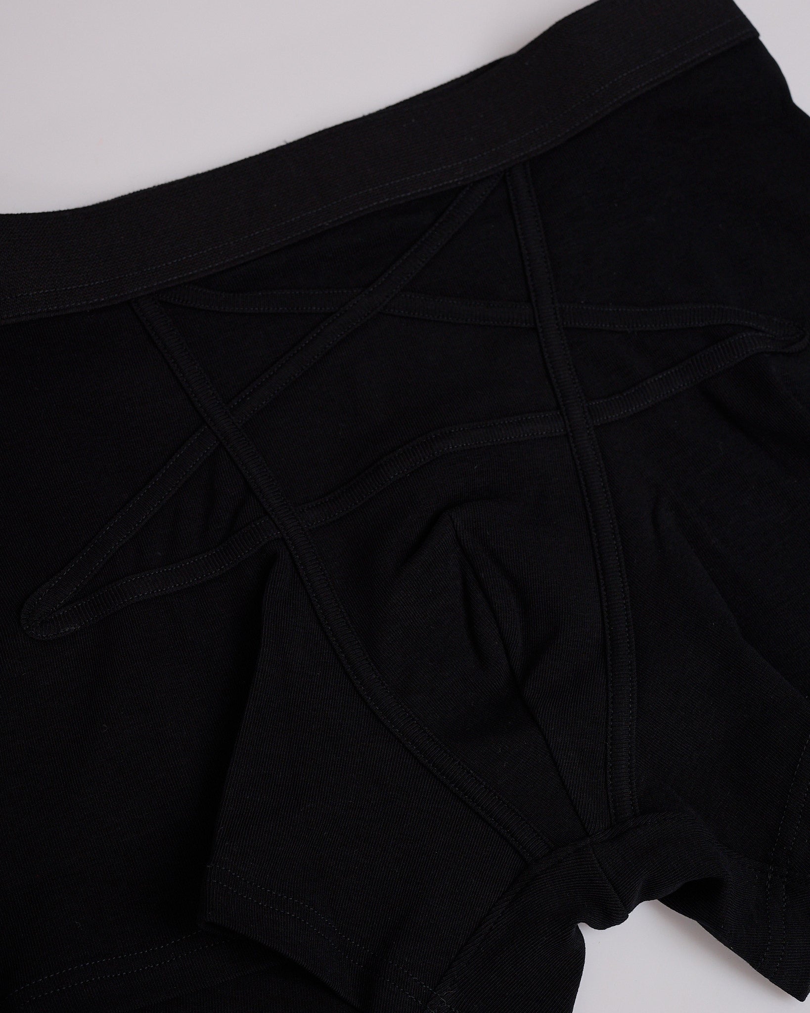 Rick Owens Penta Boxer Brief Cotton Stretch Jersey Black – LESS 17