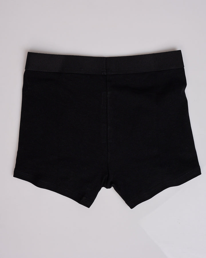 Rick Owens Penta Boxer Brief Cotton Stretch Jersey Black
