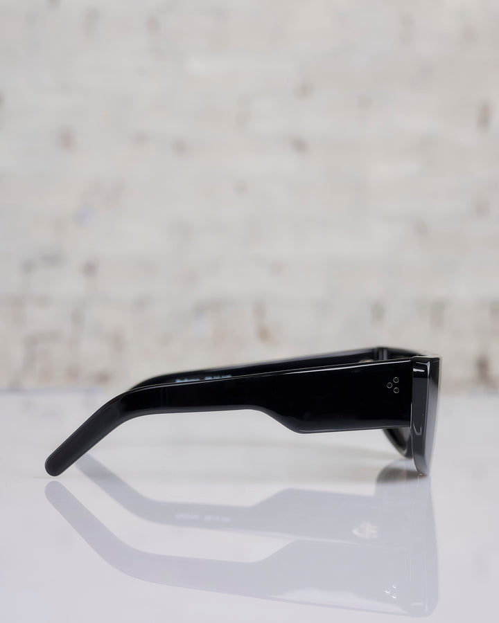 Rick Owens Performa Sunglass Porterville Gloss Black Black