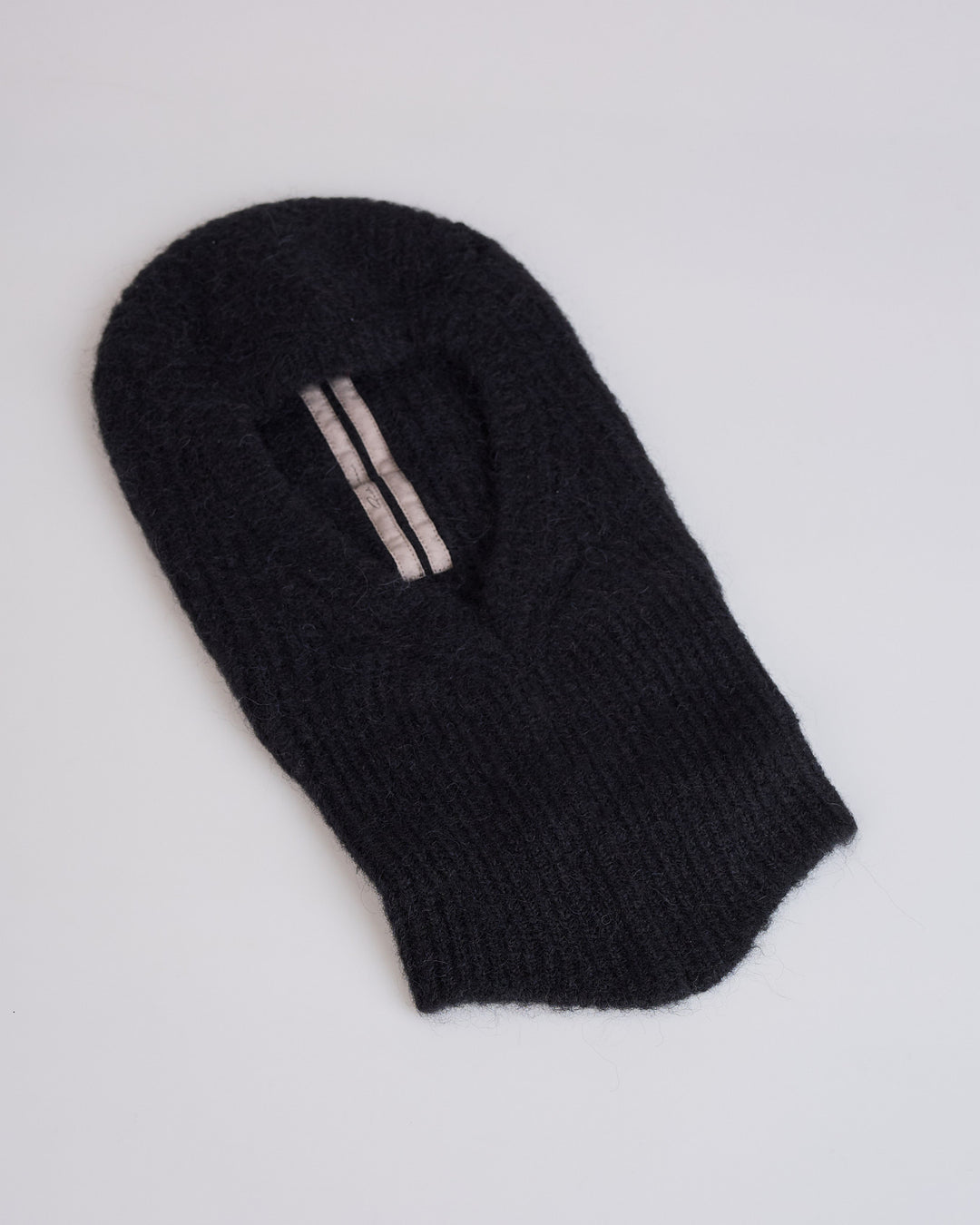 Rick Owens Porterville Skull Balaclava Alpaca Black