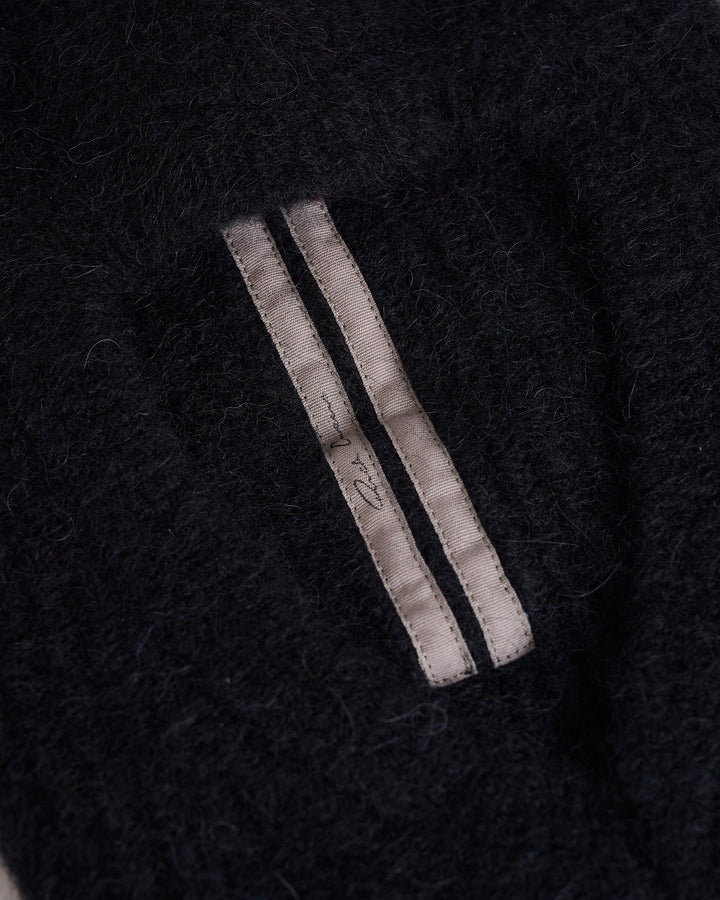 Rick Owens Porterville Skull Balaclava Alpaca Black