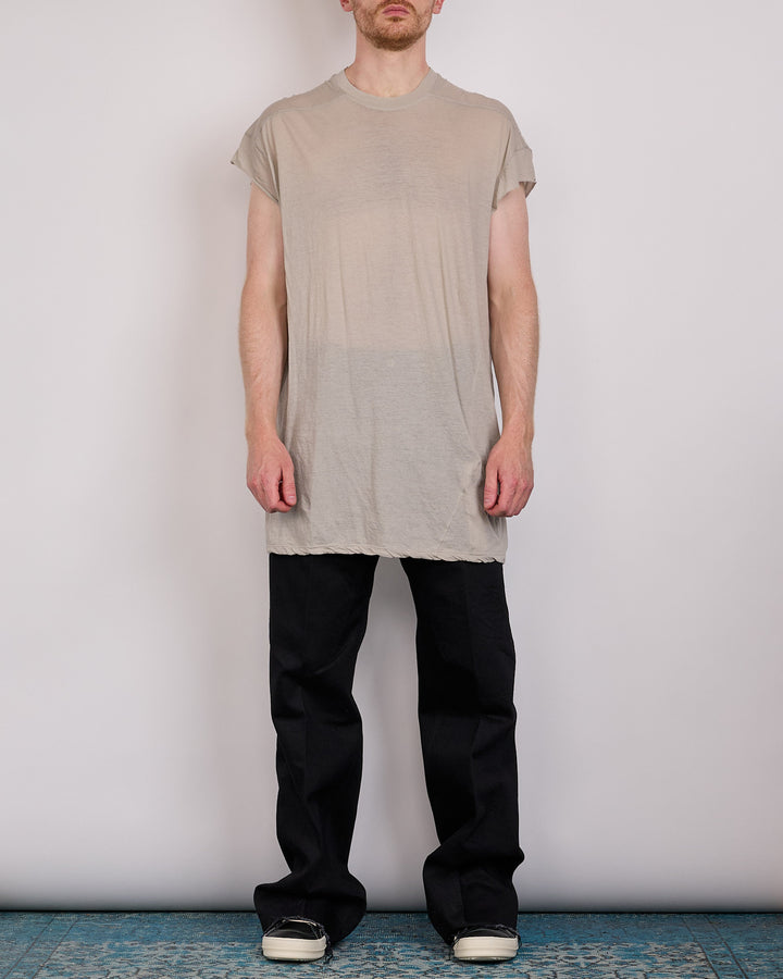 Rick Owens Rick's Jumbo SS T-Shirt Unstable Cotton Pearl