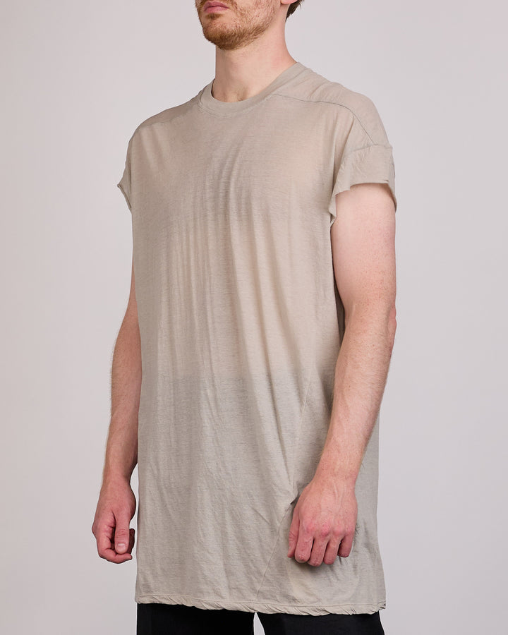 Rick Owens Rick's Jumbo SS T-Shirt Unstable Cotton Pearl