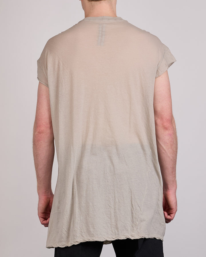 Rick Owens Rick's Jumbo SS T-Shirt Unstable Cotton Pearl