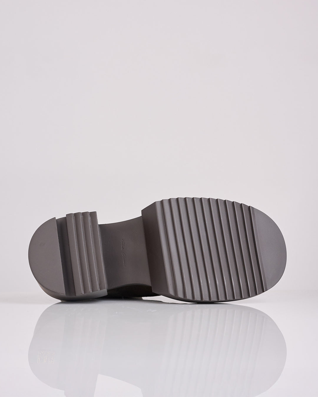 Rick Owens Runway Beatle Bogun Suede Boot Indigo