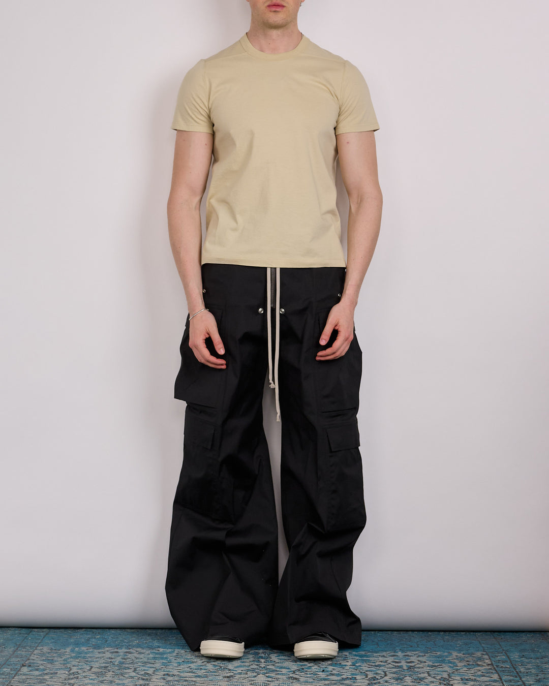 Rick Owens Runway Cargobelas Pant TE Black