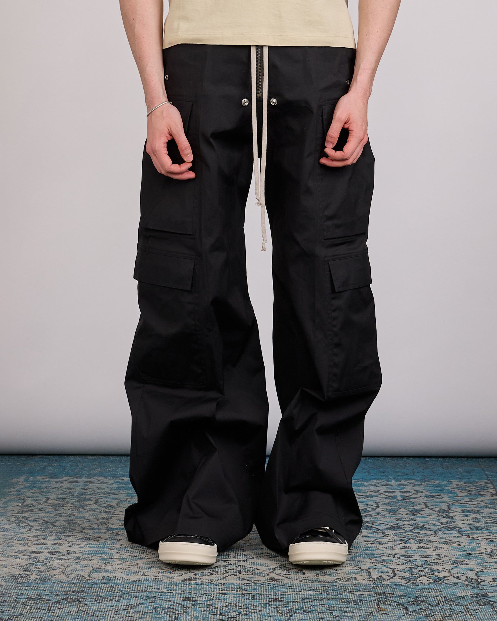 Rick Owens Runway Cargobelas Pant TE Black – LESS 17