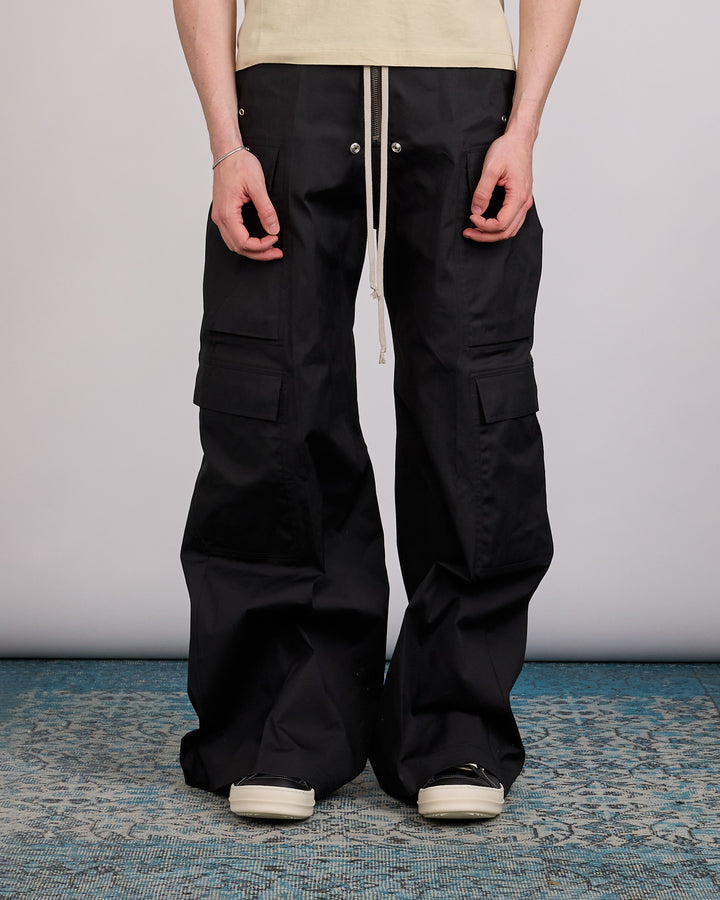 Rick Owens Runway Cargobelas Pant TE Black