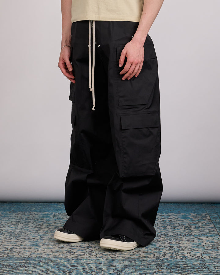 Rick Owens Runway Cargobelas Pant TE Black