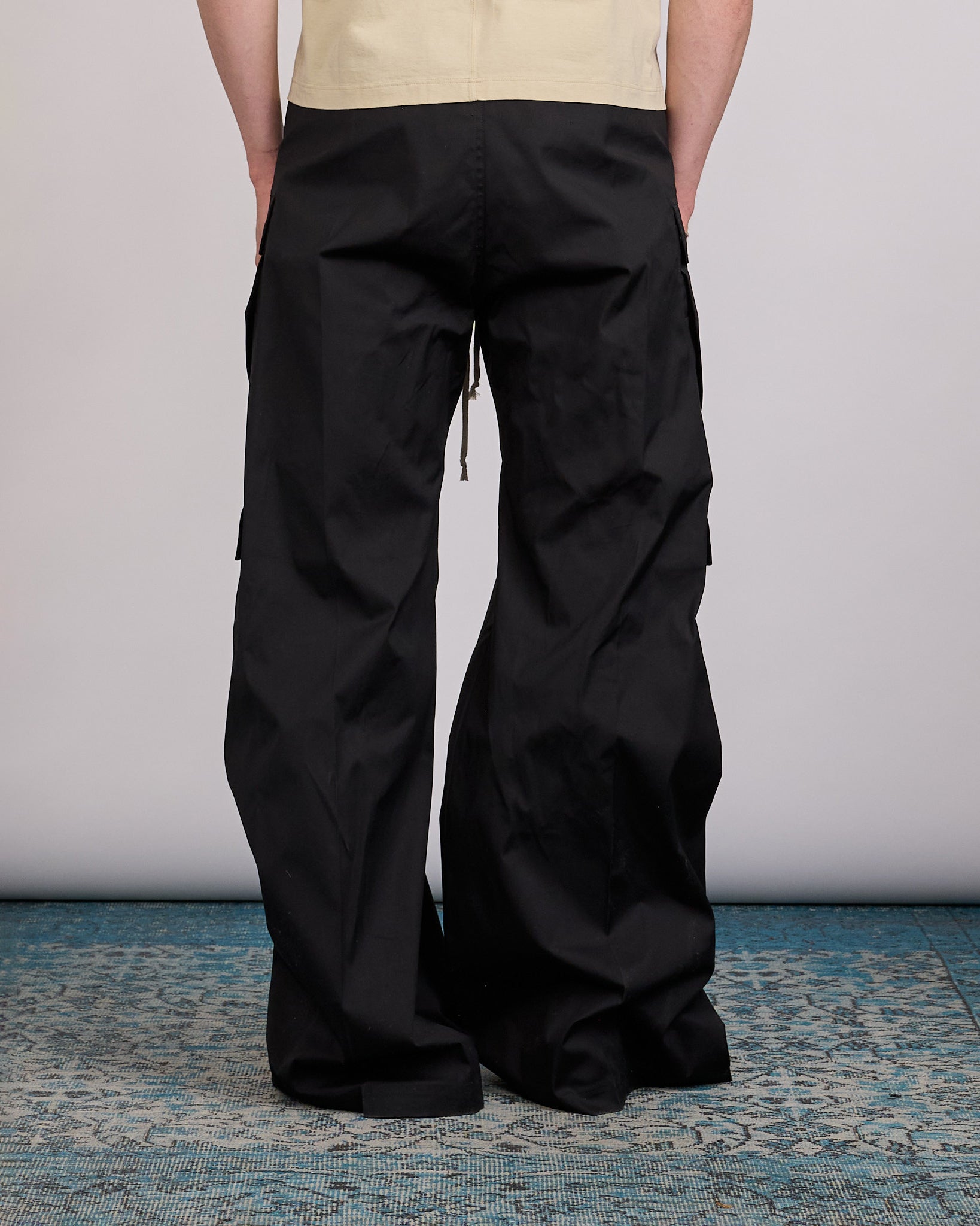 Rick Owens Runway Cargobelas Pant TE Black – LESS 17