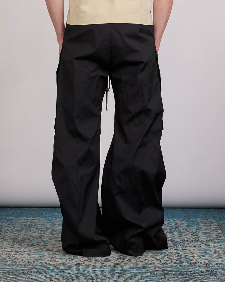 Rick Owens Runway Cargobelas Pant TE Black