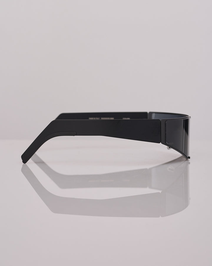 Rick Owens Runway Cyclops Sunglass Black/Black
