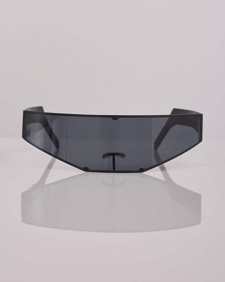 Rick Owens Runway Cyclops Sunglass Black/Black