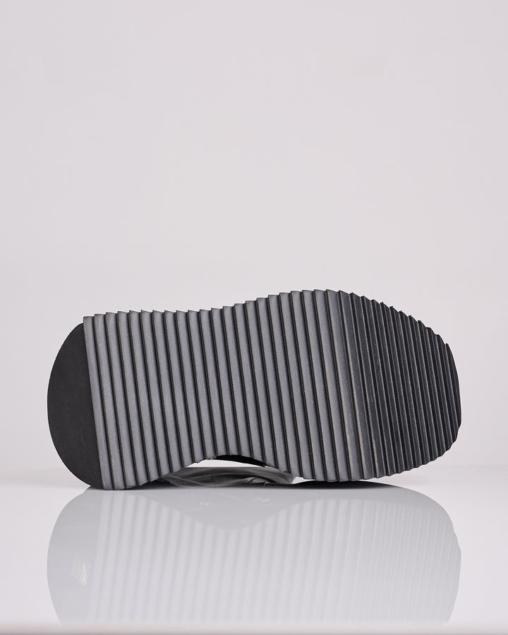 Rick Owens Runway Factory Full Grain Leather Boot Black