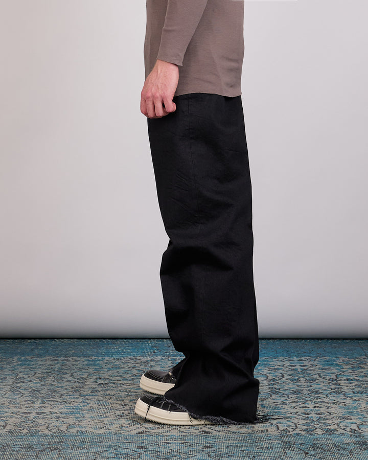 Rick Owens Runway Geth Jean 16oz Denim Black