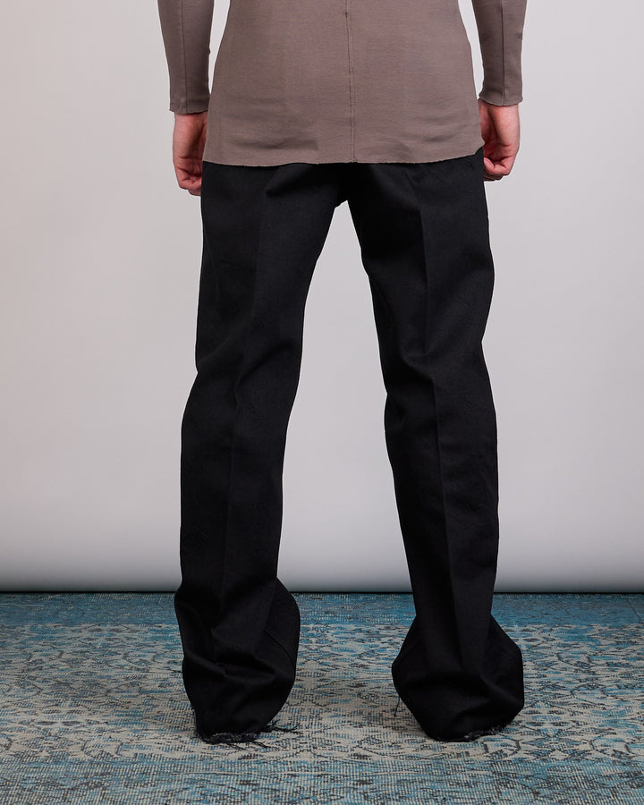 Rick Owens Runway Geth Jean 16oz Denim Black