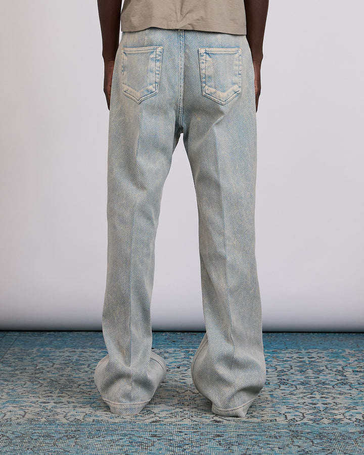 Rick Owens Runway Geth Jean Indigo Canvas Indigo